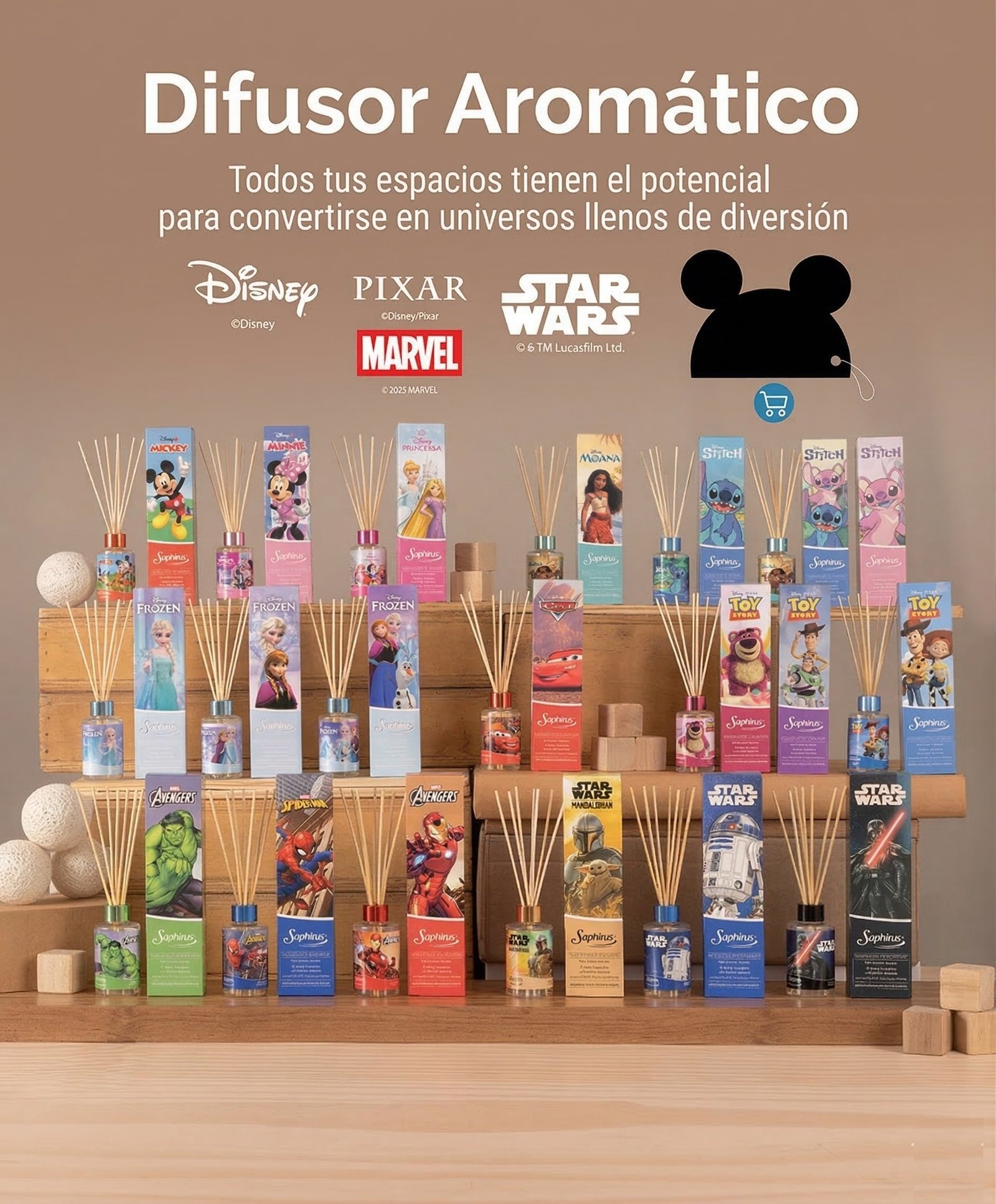 Difusor Disney Saphirus 125 ML