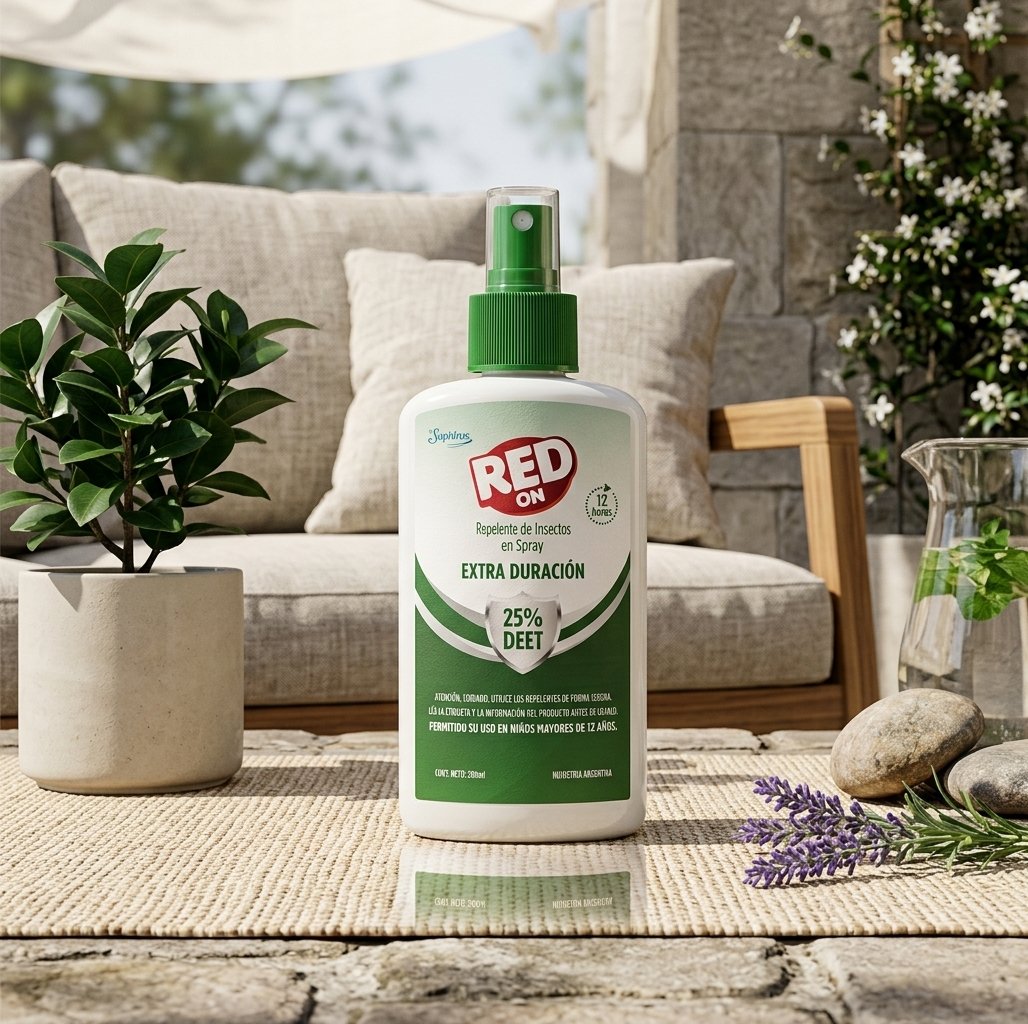Red One Repelente Saphirus Spray 200 ML - 25% DEET extra Duración