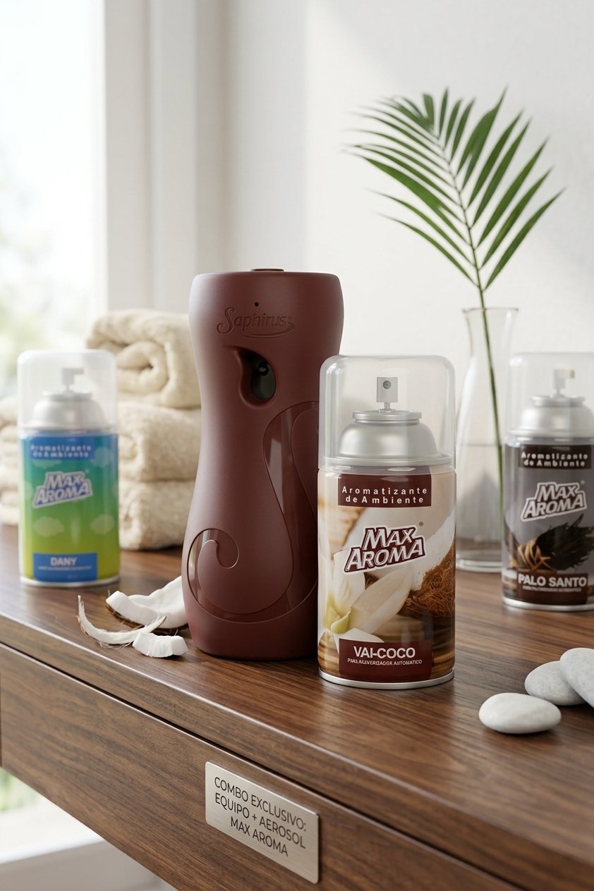 Combo Aromatizador Deco + Aerosol Max Aroma